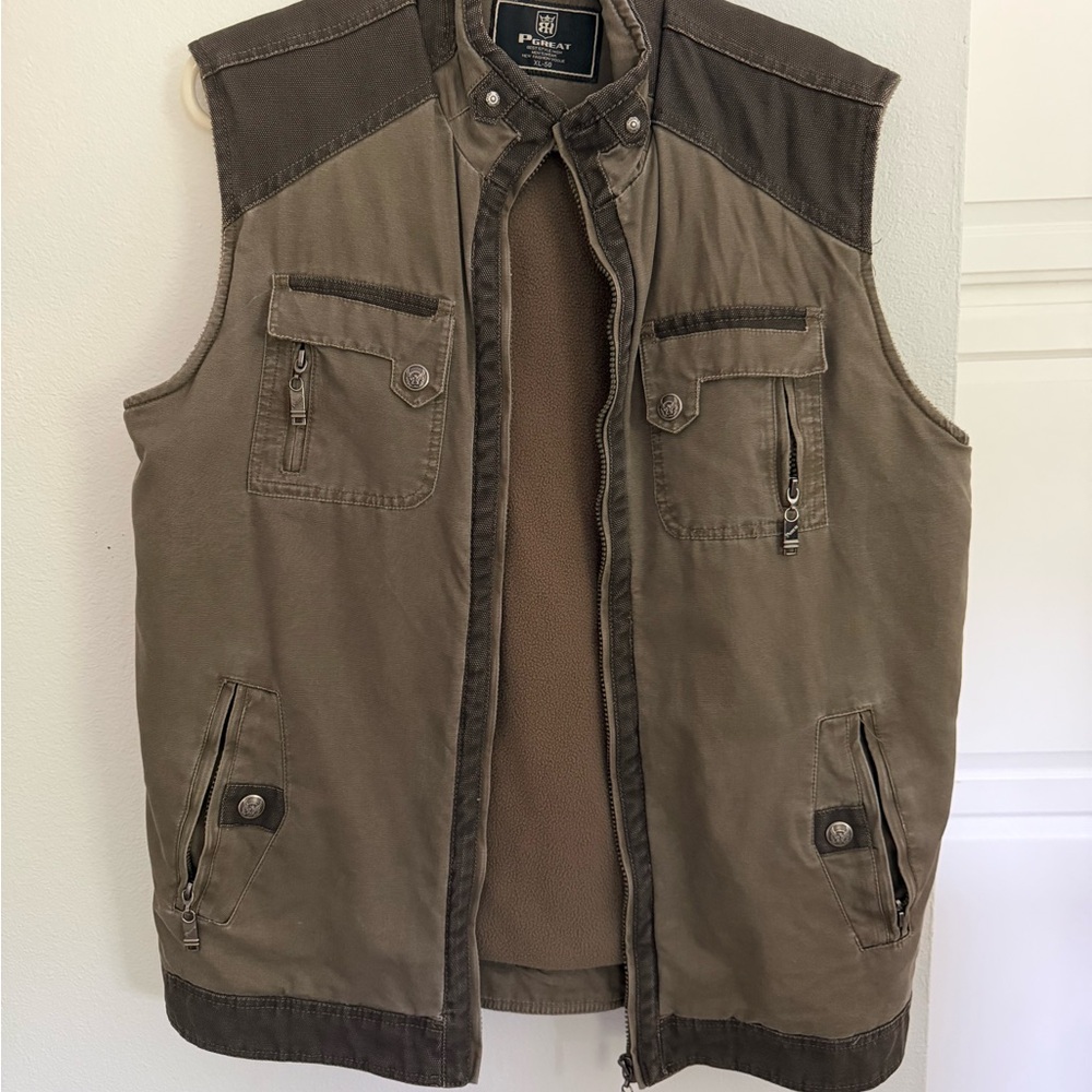 Men's Brown Vest